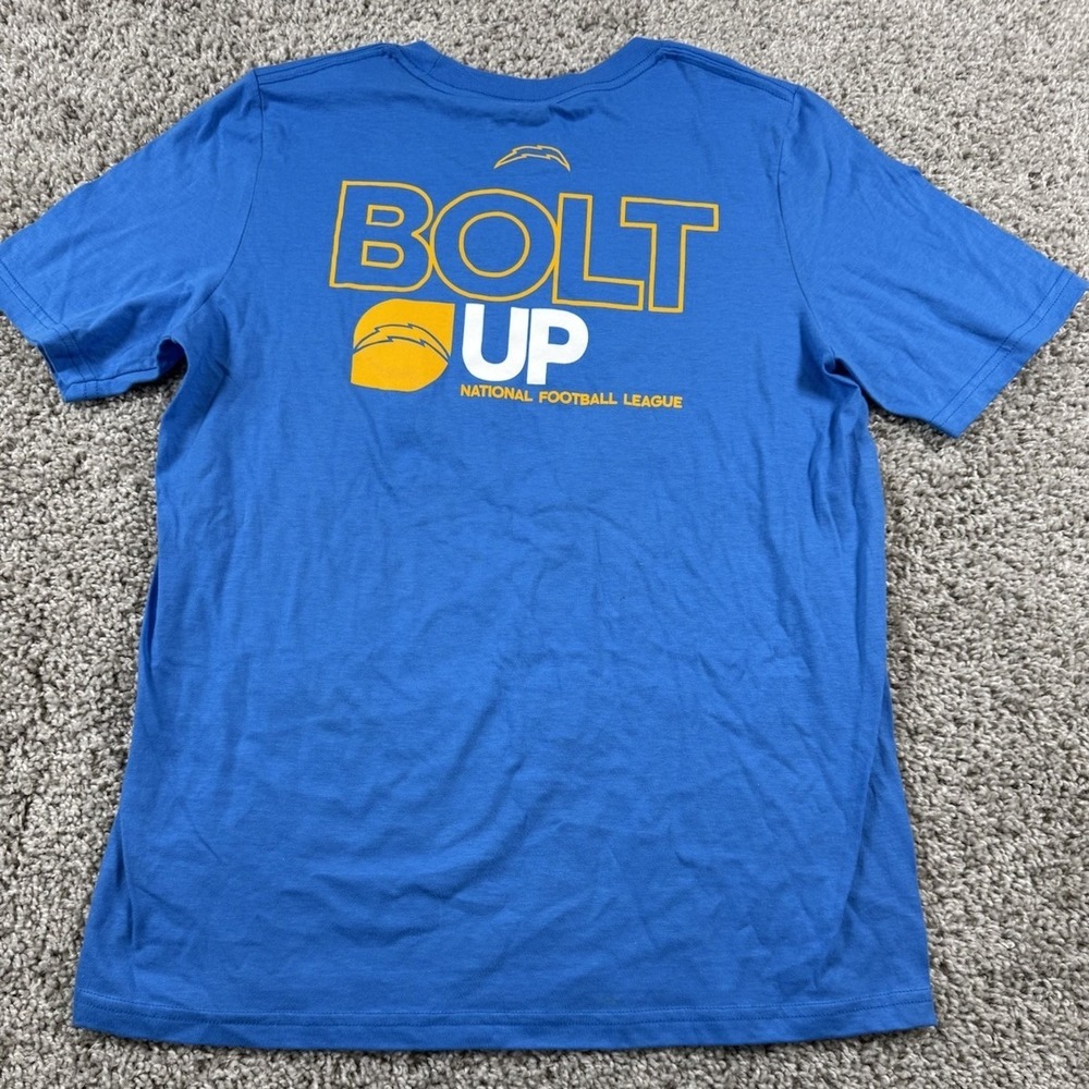 NEW Los Angeles Chargers Nike Tee NFL Bolt Up Youth Large 14/16 - Picture 4 of 6